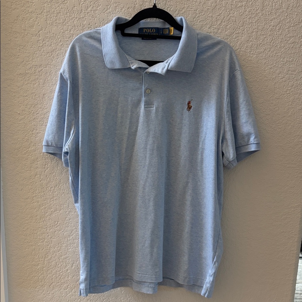 Polo by Ralph Lauren Sky Blue Men's Polo Shirt